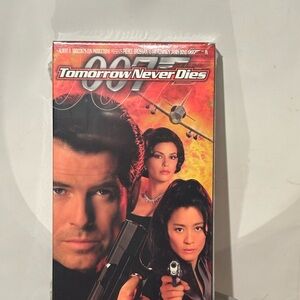 James Bond 007 Tomorrow Never Dies VHS - Brand New - Factory Sealed -